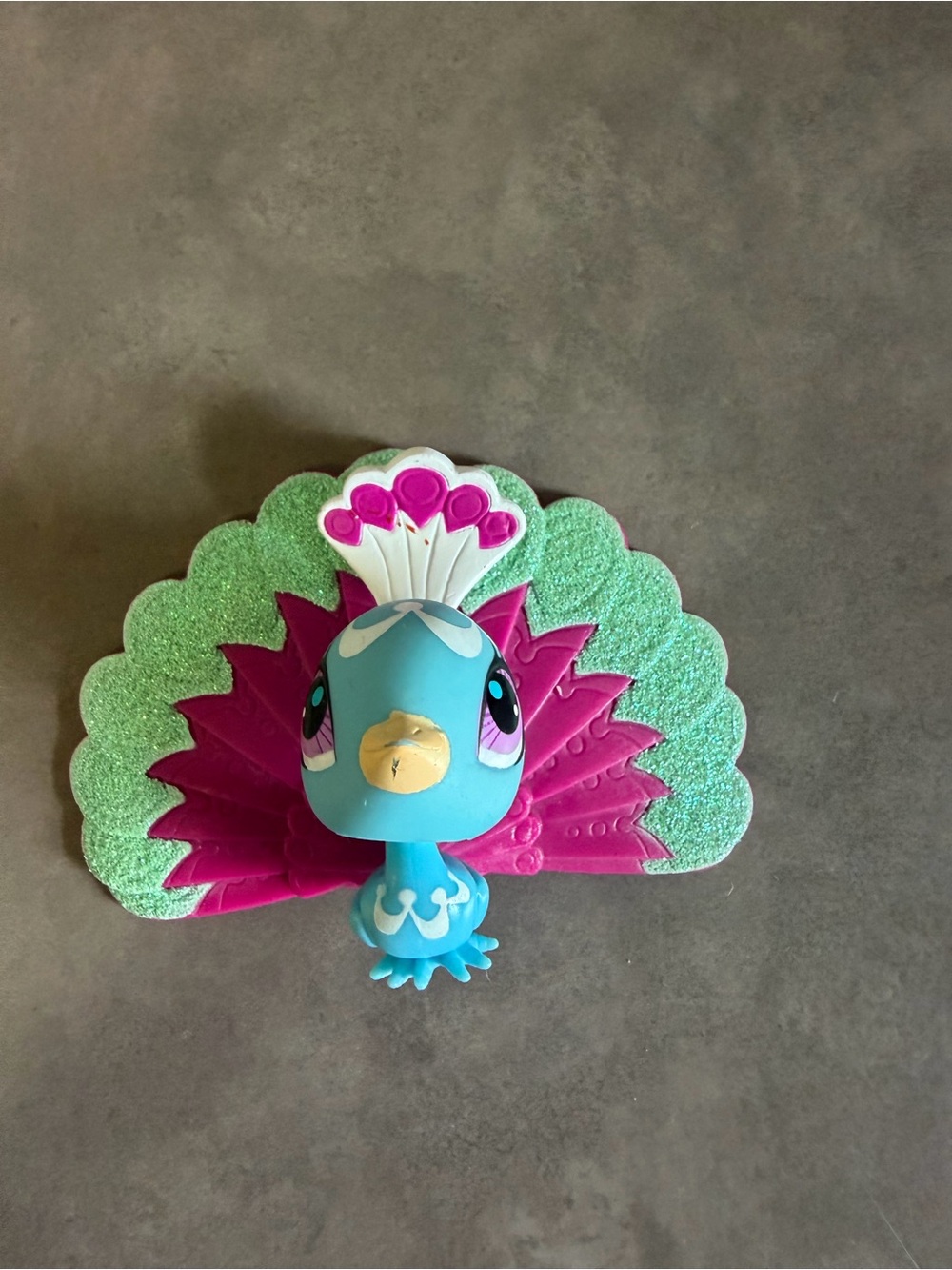 Littlest Pet Shop Glitter Peacock